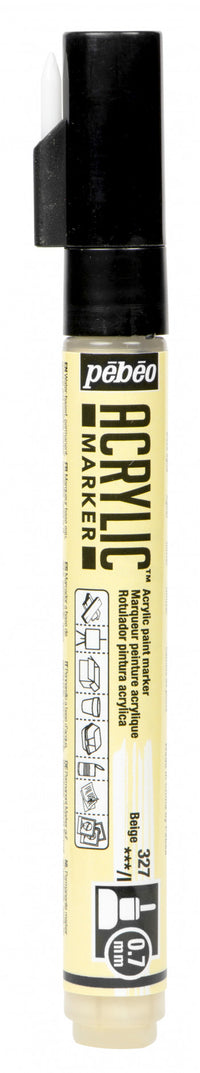 Thumbnail for Acrylic Marker 0.7mm Pebeo     Beige