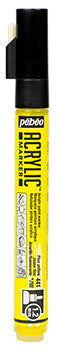Acrylic Marker 1.2mm Pebeo Fluorescent yellow