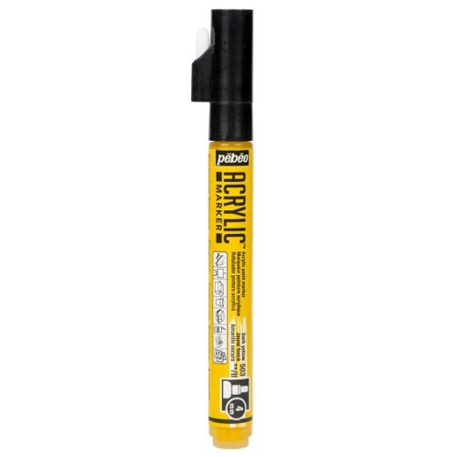 Acrylic Marker 4mm Pebeo Dark yellow