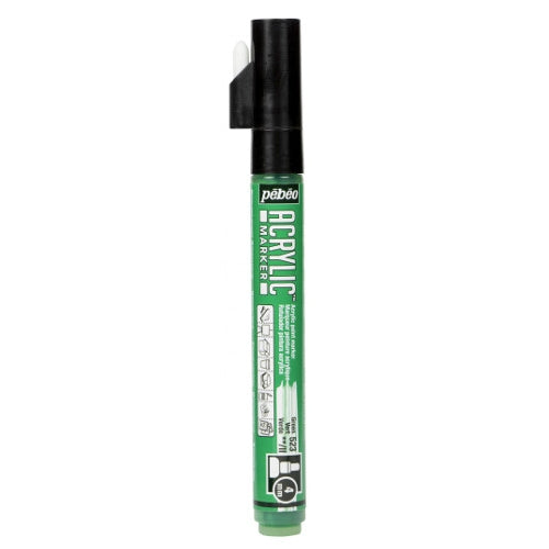 Acrylic Marker 4mm Pebeo Green