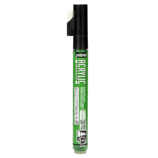 Acrylic Marker 4mm beveled Pebeo Green - 523