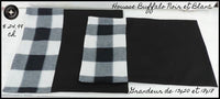 Thumbnail for White checkered cushion cover 13x20