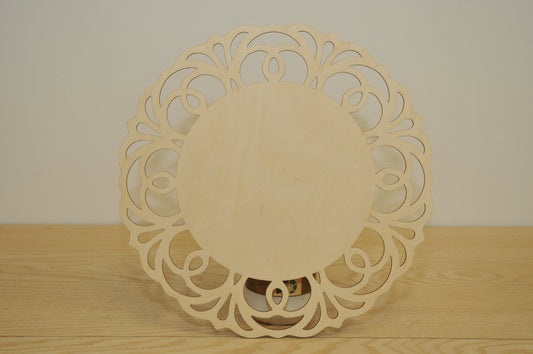 Cercle avec dentelle