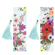 Kit of 2 flower bookmarks