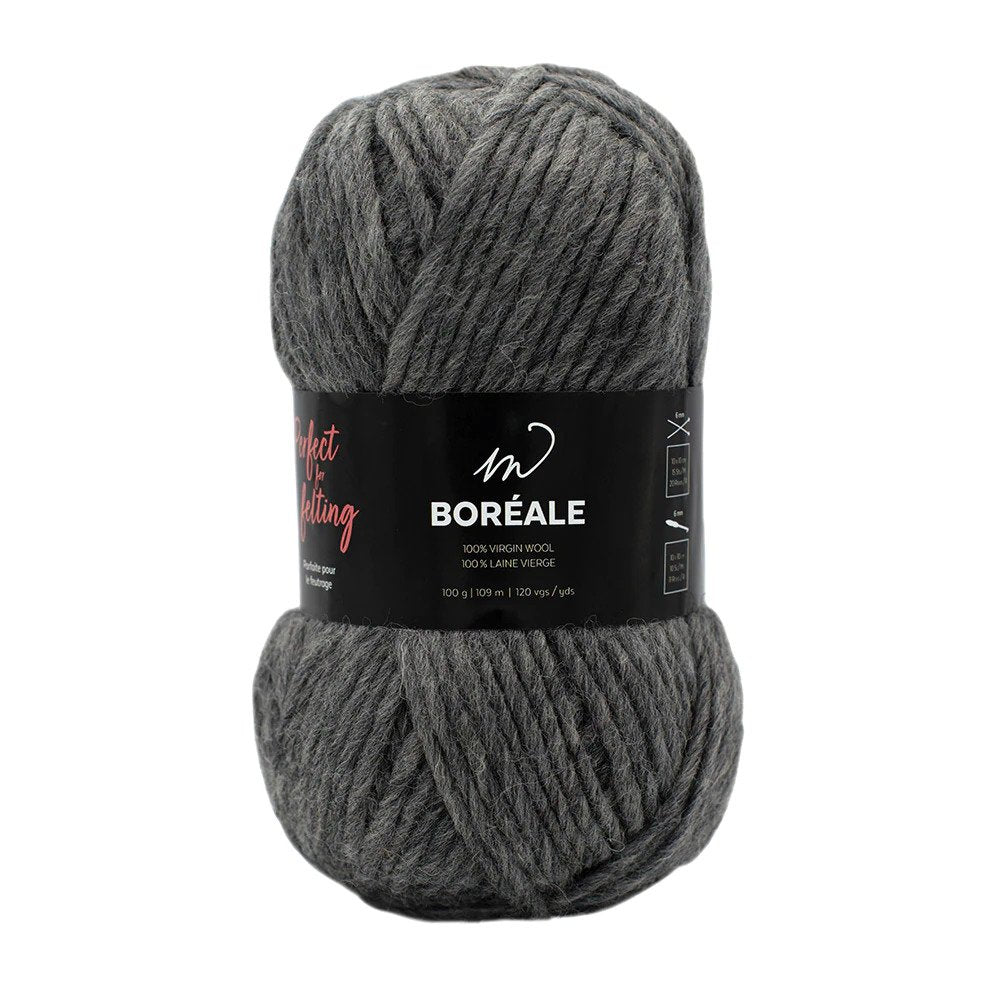 Wool M Boreale - Ash Gray