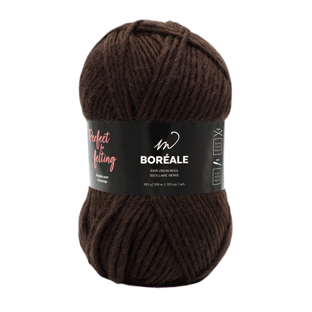 Wool M Boreale - Brown