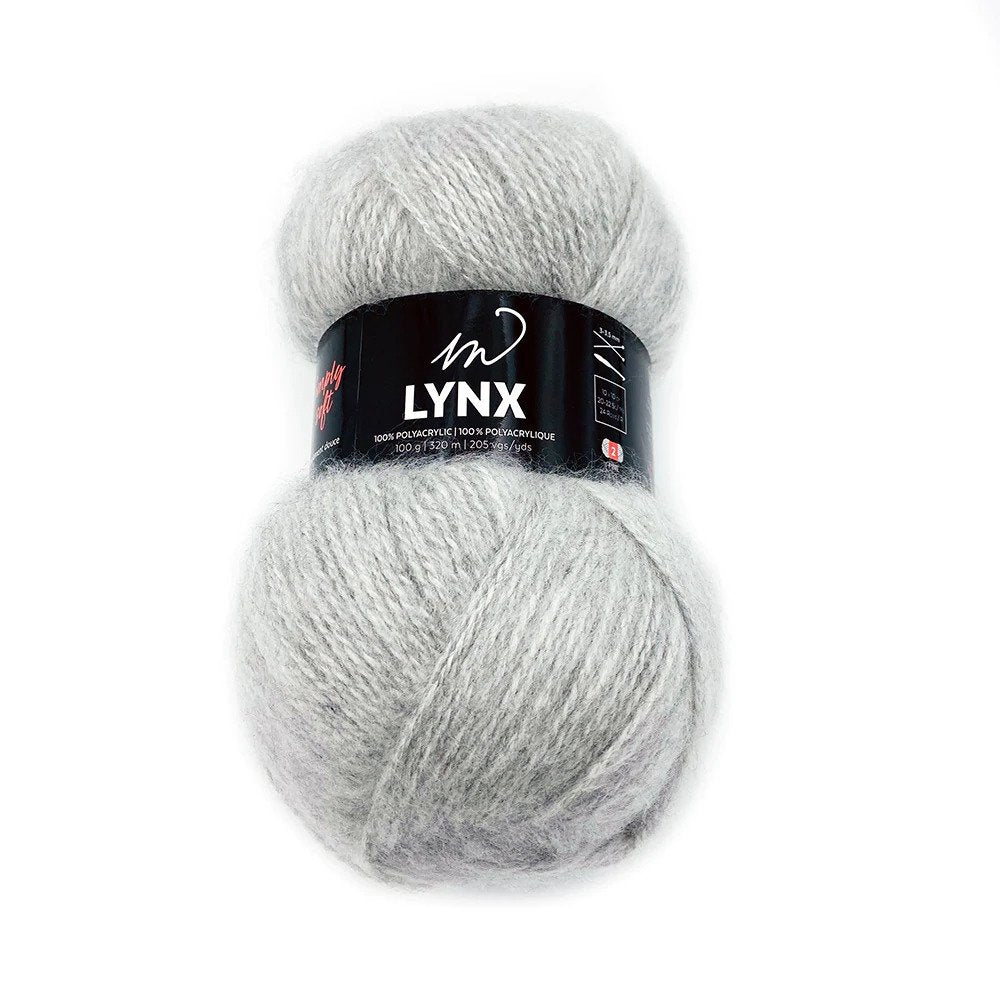 Wool M Lynx - Pearl gray