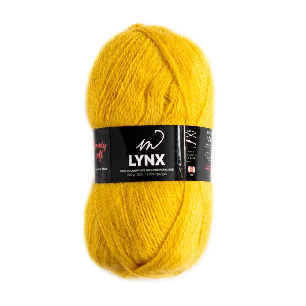 M Lynx wool - Golden honey