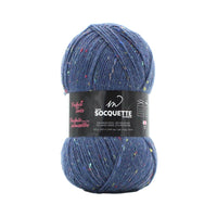 Thumbnail for Wool M Socks - Blue Tweed