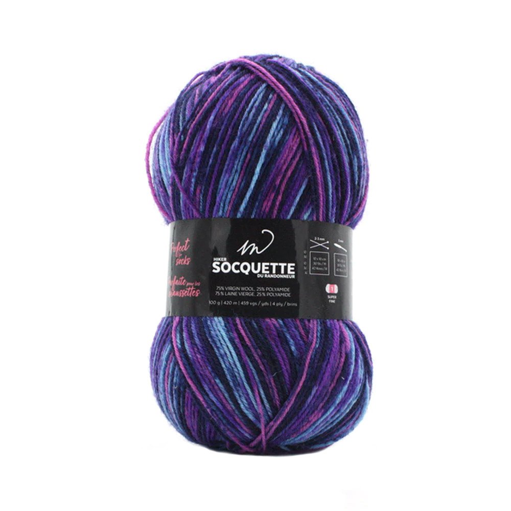 Wool M Socquette - Mixed cosmic