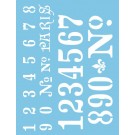 Thumbnail for ST-853 - Stencil - Numbers 1